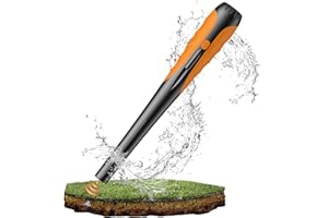JKUSS Metal Detector Pinpointer, 4 Modes Search Treasure Pinpointing Finder Probe, Professional Waterproof Handheld Pin Pointer Wand, Metal Detector with 9V Battery for Adults, Kids