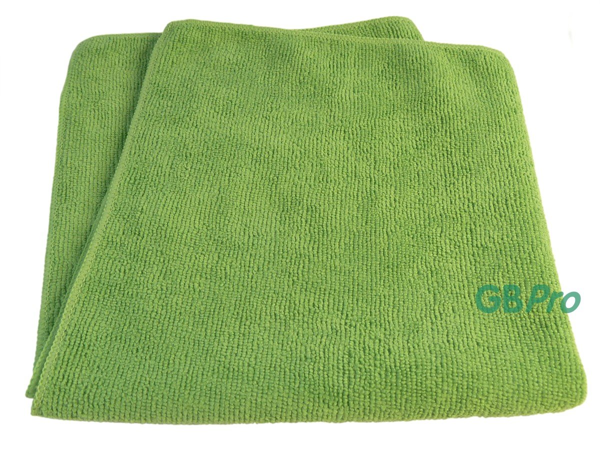 GBPro Eco Premium Microfibre Cloth Green (40 x 40cm) Amazon.co.uk