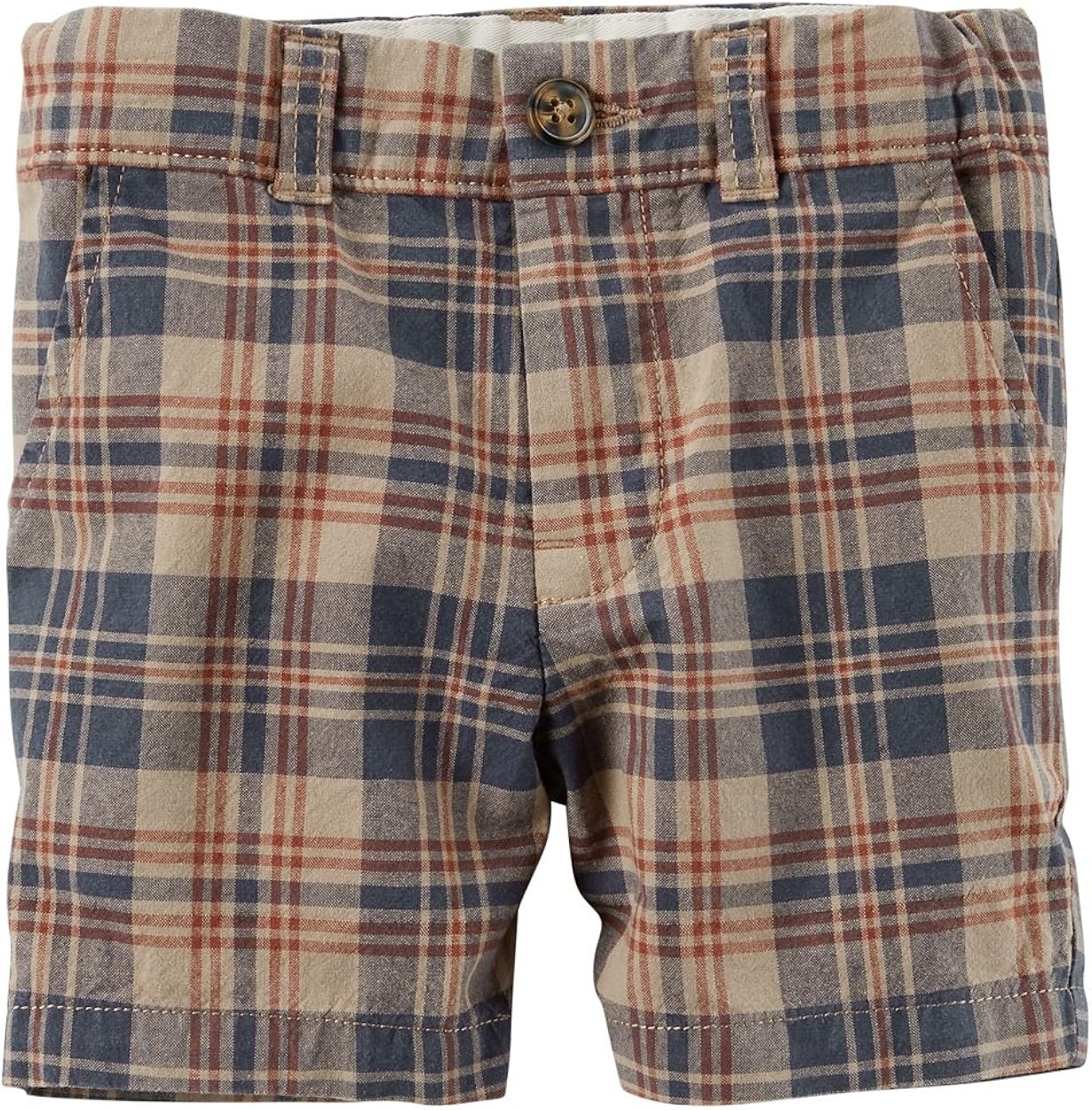 baby plaid shorts
