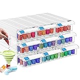 ARTDOT 9-Pack Interlocking Storage Containers for