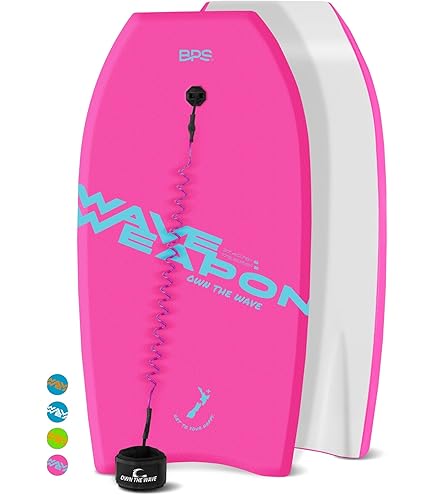 Tabla De Bodyboard De Bo-Toys, Ligera Con Centro De Poliestireno