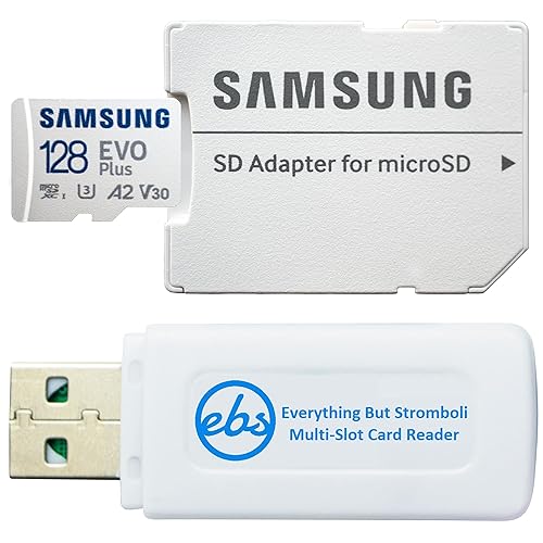 Samsung 128GB Evo Plus Micro SDXC Memory Card Class 10 (MB-MC128KA