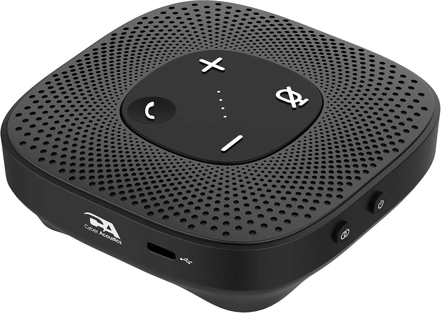 CA Essential Speakerphone SP-2000 - (New) USB and Bluetooth Speakerphone, Crystal Clear Sound, 360 Degree Noise Cancelling Microphone with 3m Range, 66 Ft BT Wireless Range, Work from Home or Office