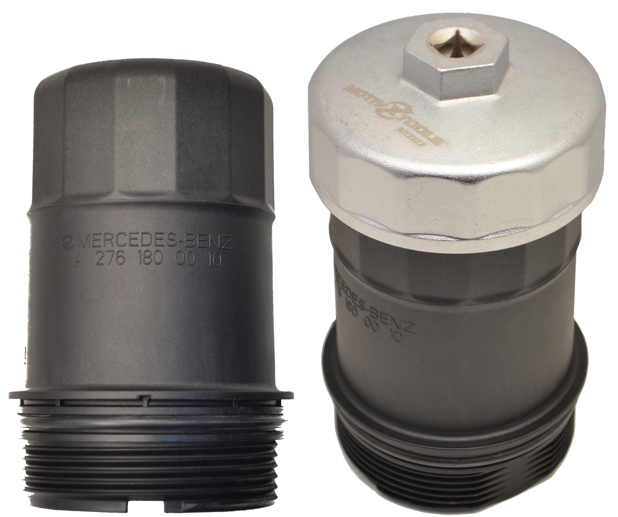 Motivx Tools 74mm 14 Flute Oil Filter Wrench for Mercedes Benz