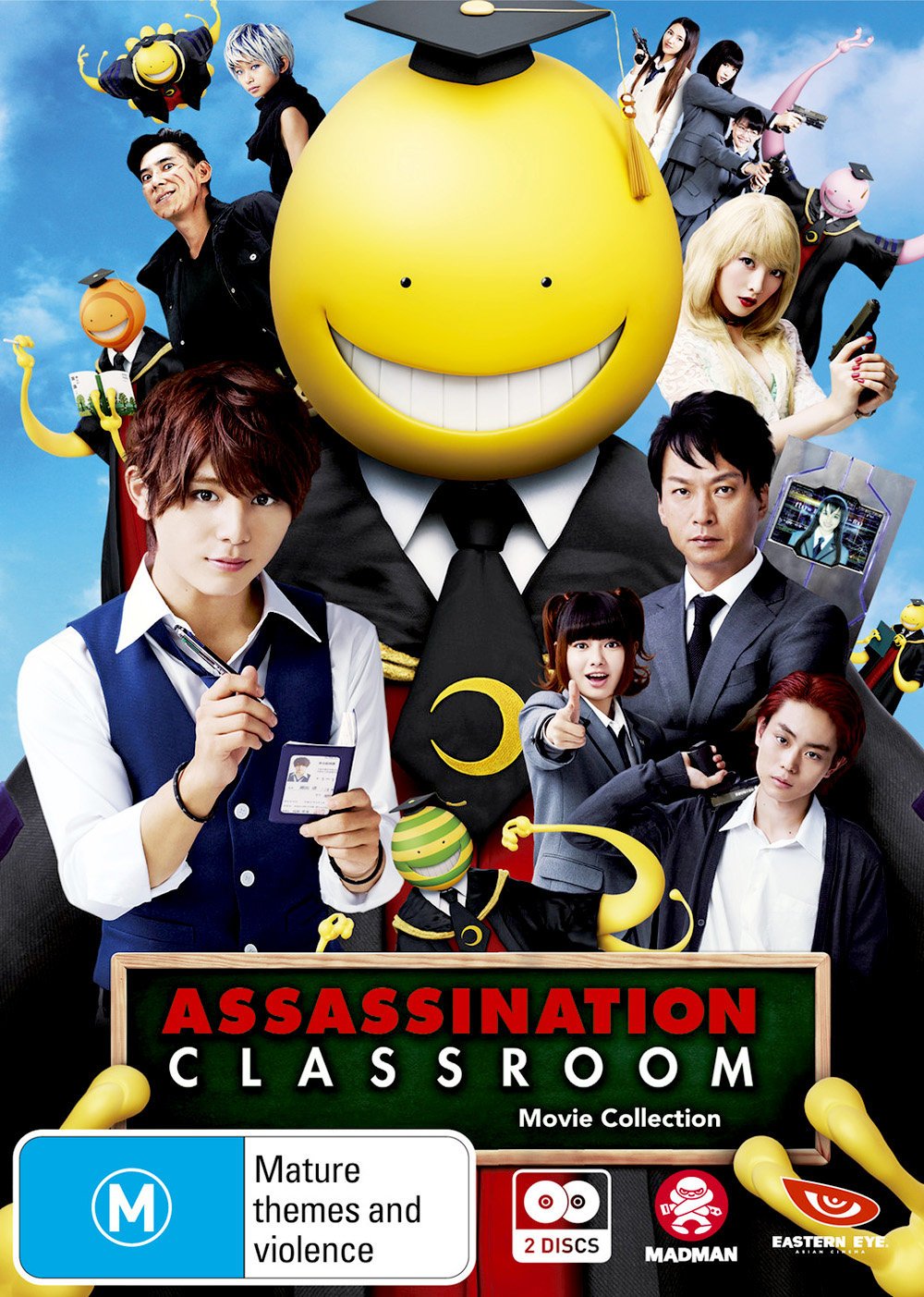 Amazon Com Assassination Classroom The Movie Graduation Anime Manga Non Usa Format Pal Region 4 Import Australia Eiichiro Hasumi Movies Tv