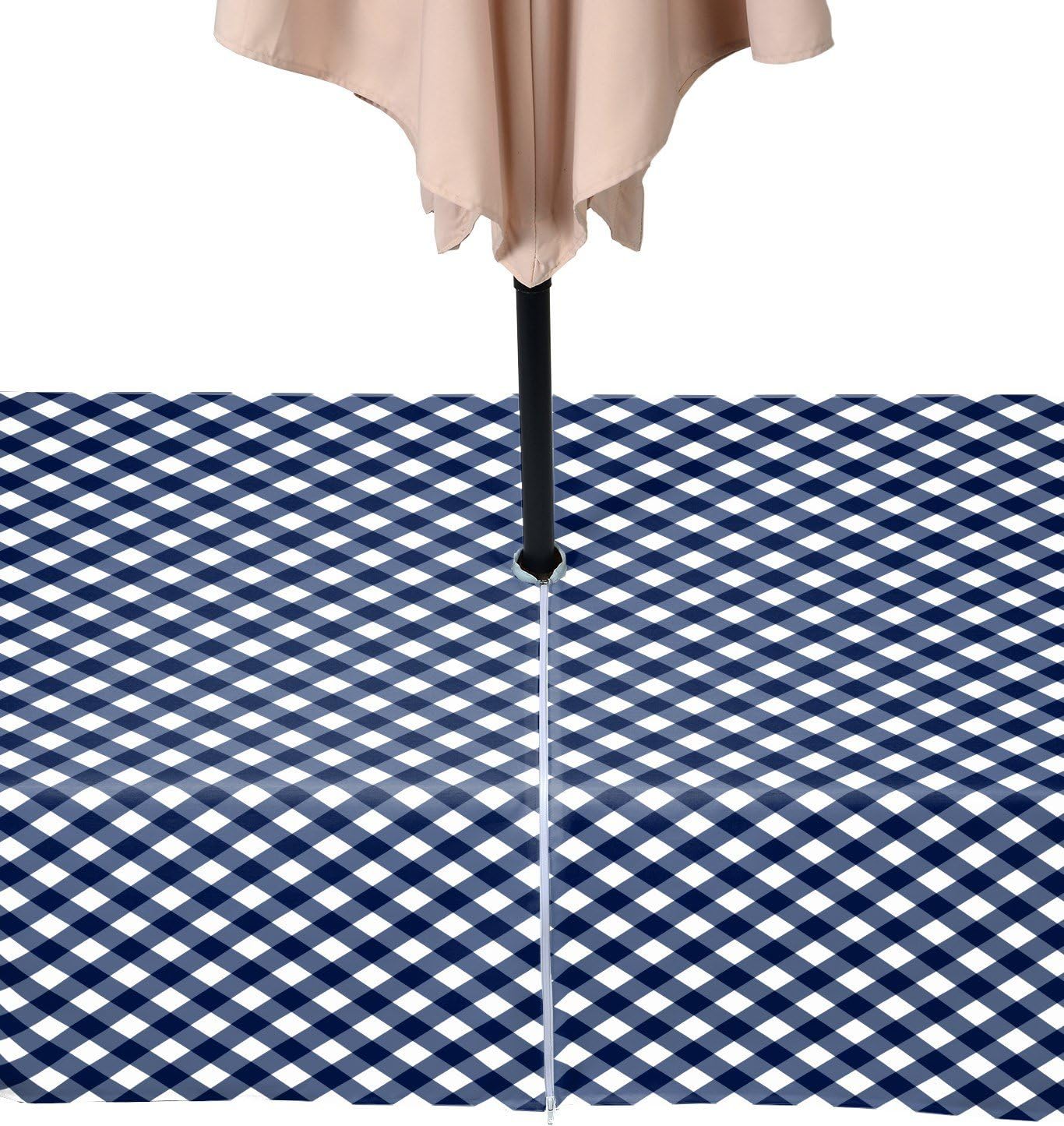 Best patriotic tablecloth for patio table with hole