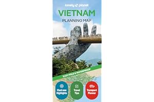 Lonely Planet Vietnam Planning Map 2 2nd Ed.