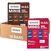 RXBAR Minis Protein Bars, 6g Protein, Gluten Free Snacks, 4-Flavor Variety Pack (2 Boxes, 16 Bars)