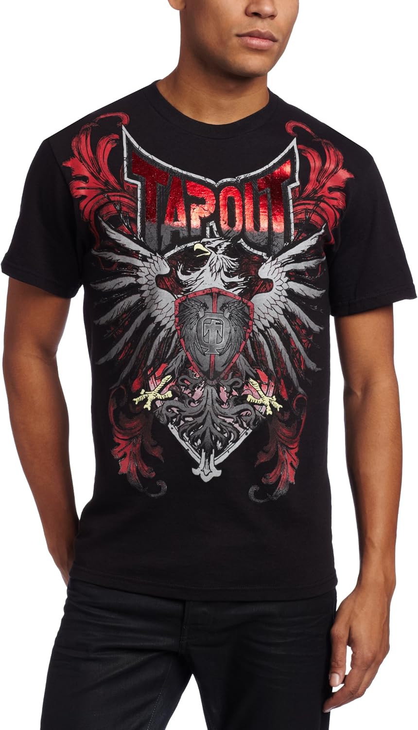 black tapout shirt