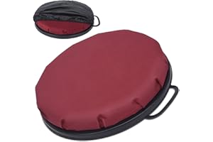 WarBull 5 Gallon Bucket Seat, 360-Degree Swivel Seat Foam Cushion Bucket Seat Lid with Waterproof Cover for Dove Duck Hunting, Fishing, Baseball, Gardening and Camping
