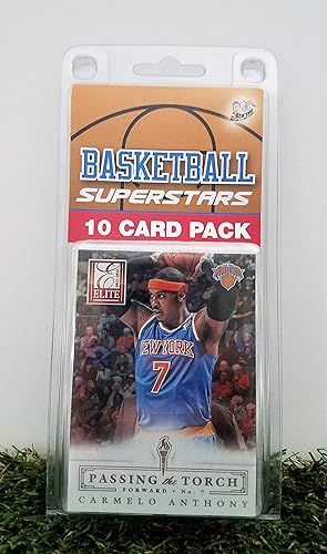 Carmelo Anthony- (10) Card Pack NBA Basketball Superstar Carmelo - Main Image