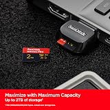 SanDisk Extreme PRO microSD 2TB with SD Adapter UHS-I A2 C10 U3 V30 250MB/s view 4