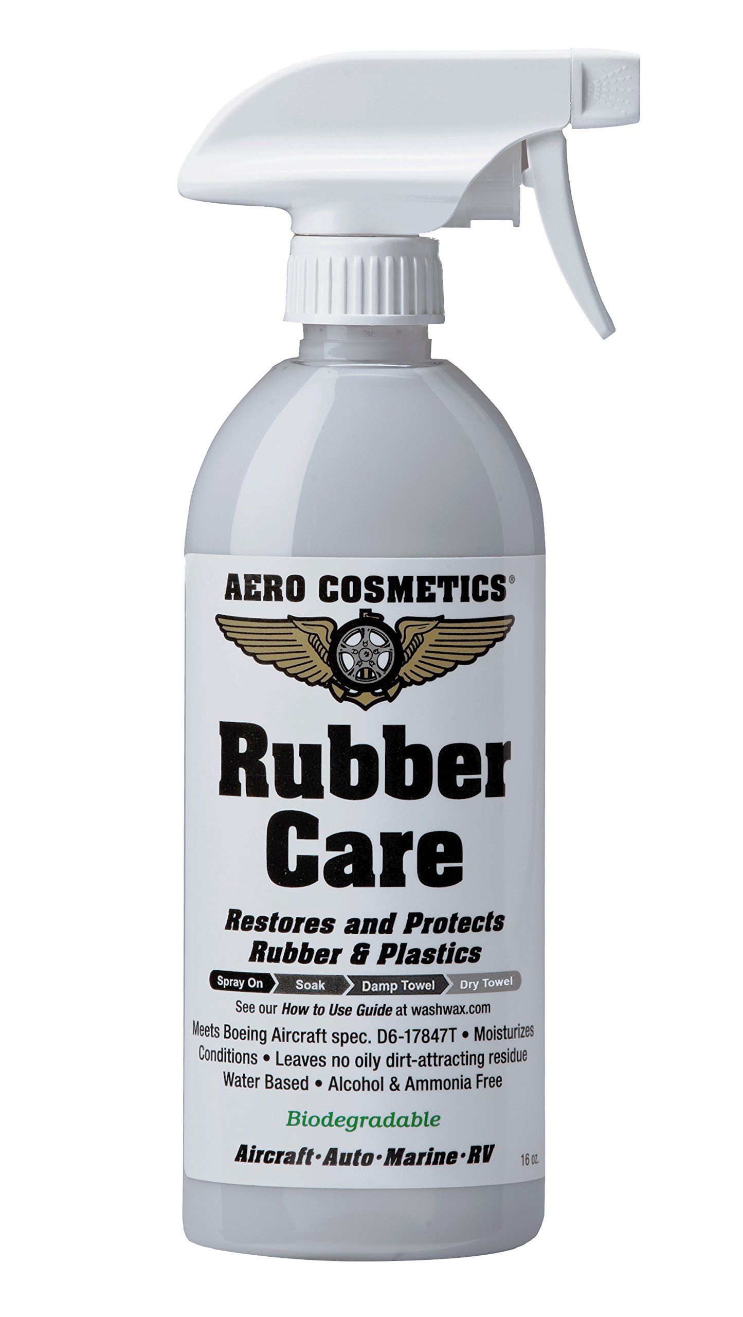 Tire Dressing, Tire Protectant, No Tire Shine, No Dirt Attracting Residue, Natural Satin/Matte Finish, Aircraft Grade Rubber Tire Care Conditioner, Better Than Automotive Products, 16oz