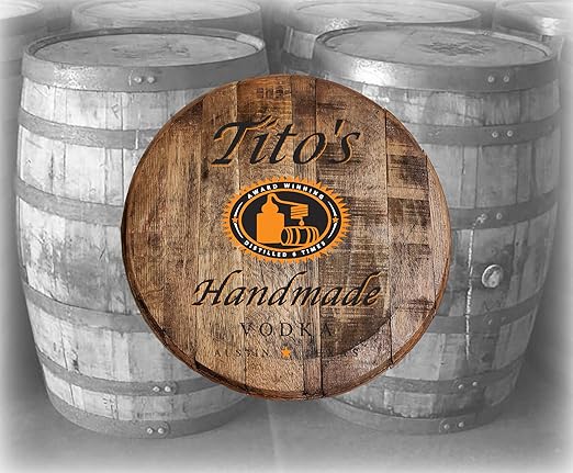 Amazon Com Rustic Home Bar Decor Tito S Vodka Handmade Texas