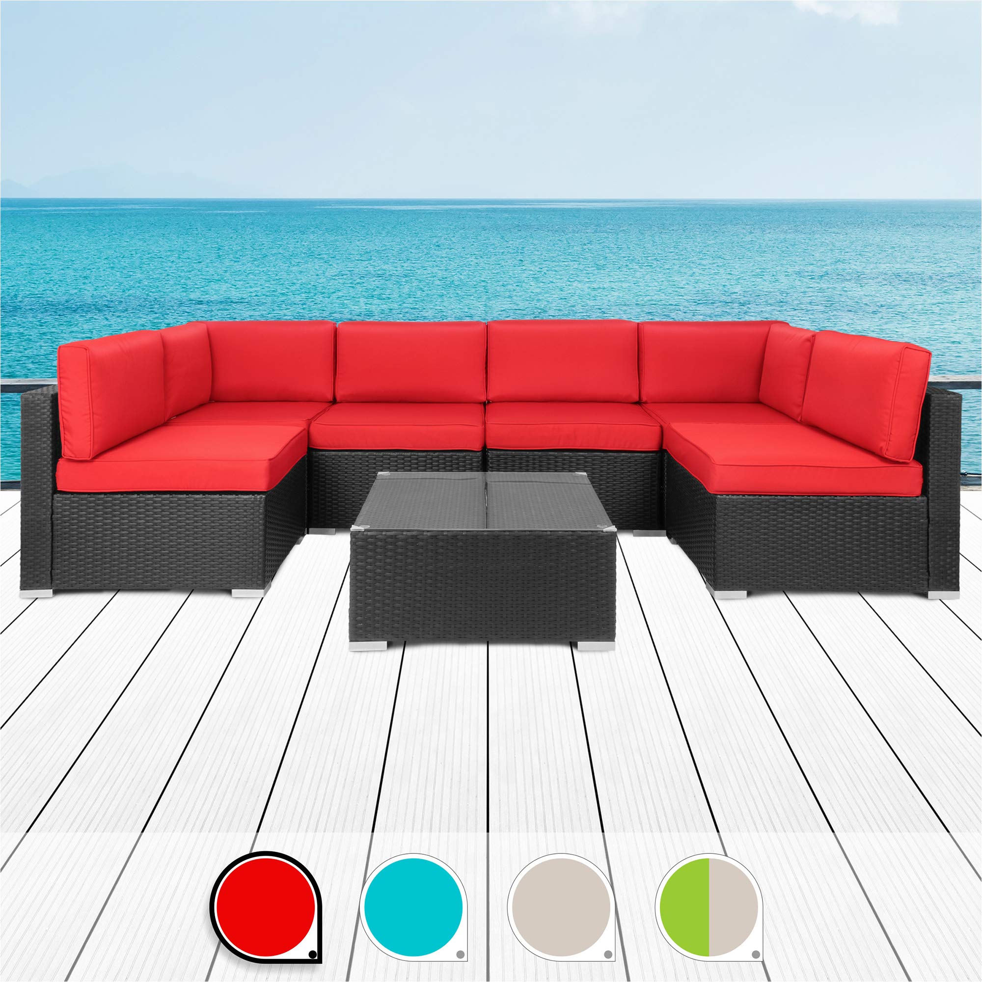 Mua Patio Furniture Set Cover Outdoor Sectional Sofa Set Covers Outdoor Table And Chair Set Covers Water Resistant Large 98 L X 78 W X 32 H Tren Amazon Má»¹ Chinh Hang 2020 Fado