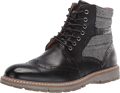stacy adams wingtip lace boots