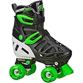 Roller Derby Trac Star Adjustable Skates for Kids, Beginners