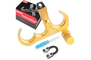 limaity Bow Release for Compound Bow,3 Finger Thumb Release,Archery Release Trigger,360° Rotatable Torque Free Head,Maximum Bearing 120lbs,for Right/Left Handers