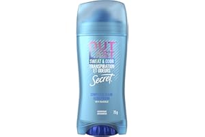 Secret Outlast Invisible Solid Antiperspirant Deodorant for Women, Completely Clean Scent, 73 g
