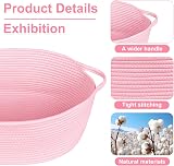 Lotvic Pink Large Gift Basket Kit 43x32x18cm with Bags and Bows view 4