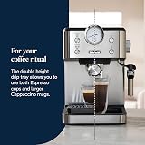 De'Longhi Classic EM450.M Manual Espresso Machine 15 Bar Steam Wand view 6
