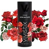 Vivistix Solid Perfume Stick | Rose scent | Portable, clean, classic, romantic, floral, travel perfume | Made in the USA | no parabens, phthalates, or preservatives
