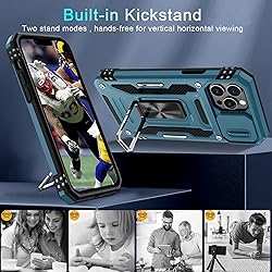 DEERLAMN Case for iPhone 12 Pro Max with Slide