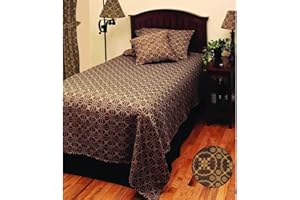 HOME COLLECTIONS BY RAGHU Marshfield Jacquard Woven Bedcover Black King by Raghu
