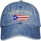 Puerto Rico Map Baseball Cap - Boricua Baseball Hat Dad Hat Unisex