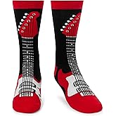 Lavley Funny Socks For Geeks - Cool Gifts for Gamers, Musicians and Teachers