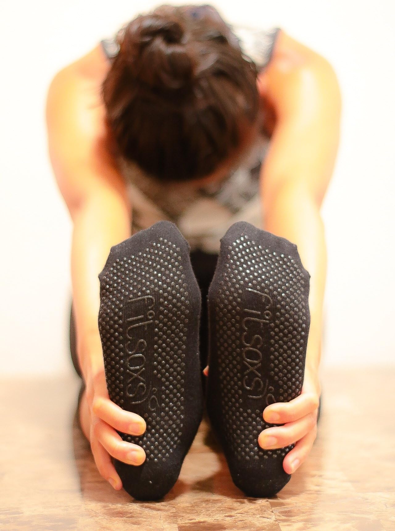 2 Pairs of Organic Yoga Socks for Men and Women Prime Sale