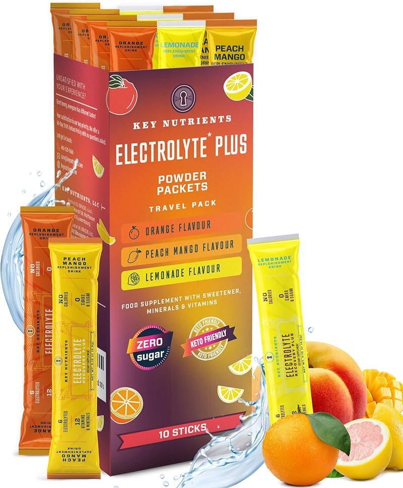 KEY NUTRIENTS Multivitamin Electrolytes No Sugar Hydration Sachets 40 g