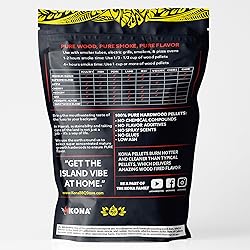 Kona 100% Hickory Smoker Pellets, Intended for