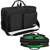 AKOZLIN Multi-layer Controller Gig Bag Padded Mixer Carry Case Fit For Pioneer DDJ FLX4 DJ Lite SB 2 3 SB2 SB3 DJ 400 RB Controller Travel Bag