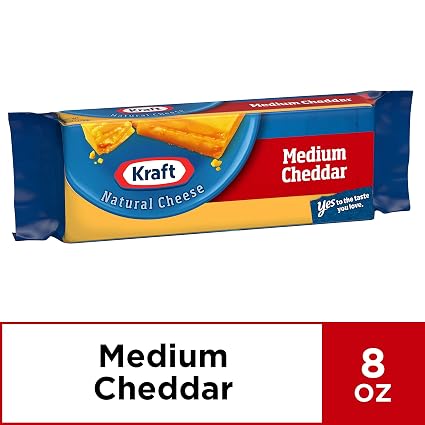 Kraft Cheese bar - medium cheddar (021000001927)