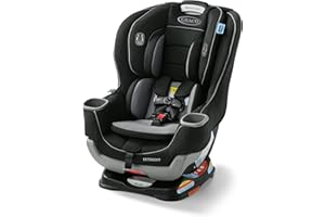 Graco Extend2Fit Convertible Car Seat, 2-in-1 Forward & Rear-Facing Baby Car Seat, 1.8-30 kg (4-65 lb), Titus