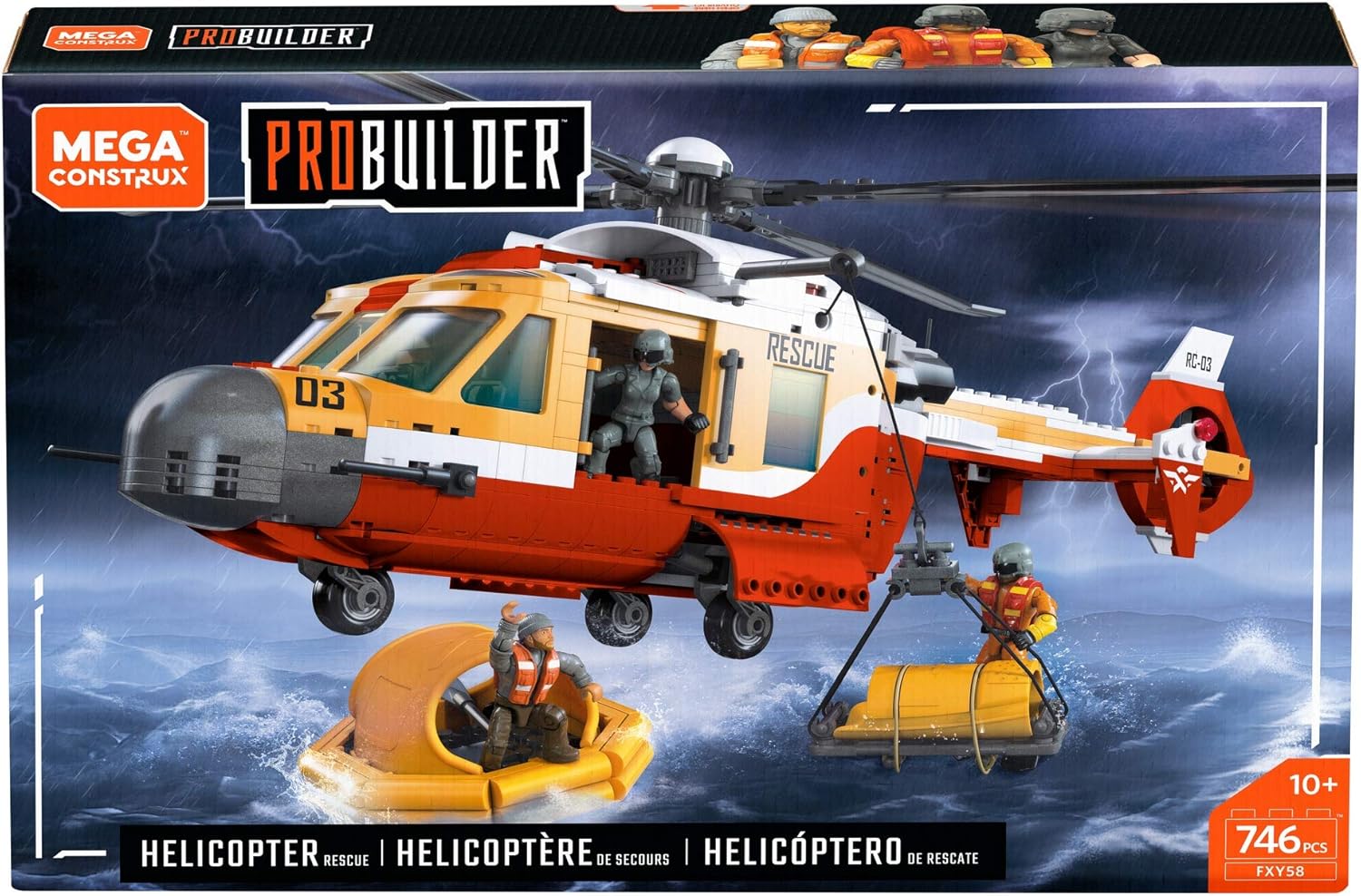 mega construx probuilder helicopter