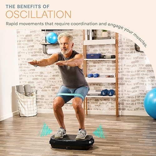 Lifepro Waver Mini Vibration Plate Whole Body Vibration Platform