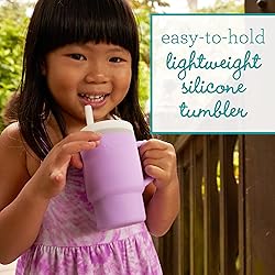Infantino My 1st Tumbler, Silicone Sippy Cup with