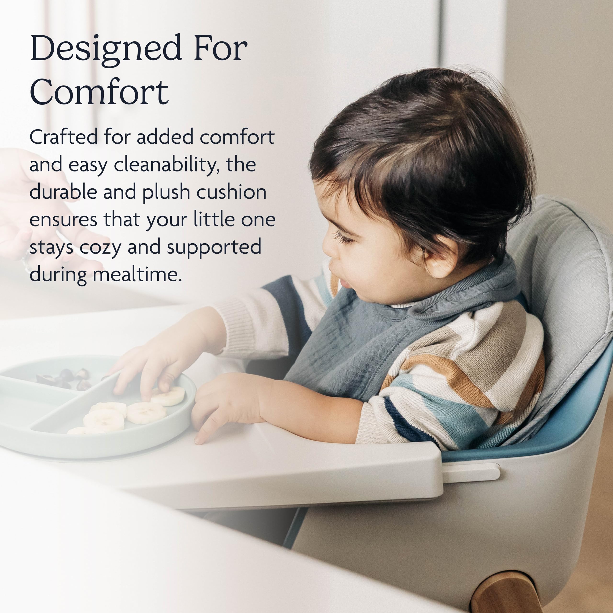 UPPAbaby Ciro High Chair Cushion Accessory/Plush Cushion for Added Comfort/Supports Children 4 Months to 3 Years Old/Machine Washable Fabric