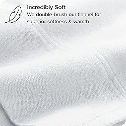 Bare Home Flannel Standard Pillowcases Set of