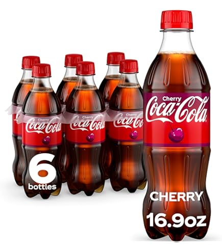 Amazon.com: Coca-Cola Soda Soft Drink Bottles, 16.9 fl oz, 6 Pack
