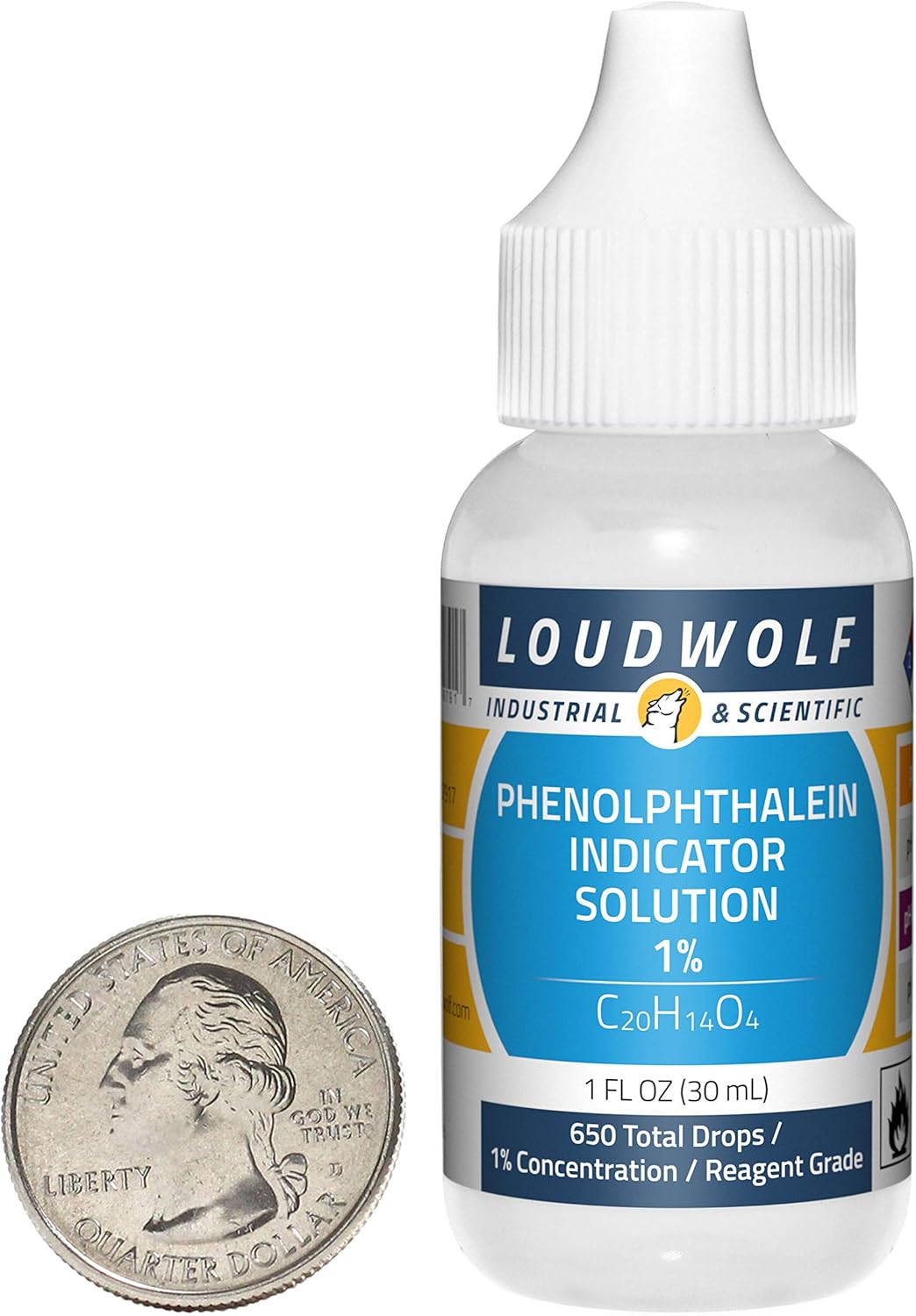 Amazon Com Phenolphthalein Indicator Solution 1 Fluid Ounce Bottle 1 Concentration Reagent Grade Usa Arts Crafts Sewing
