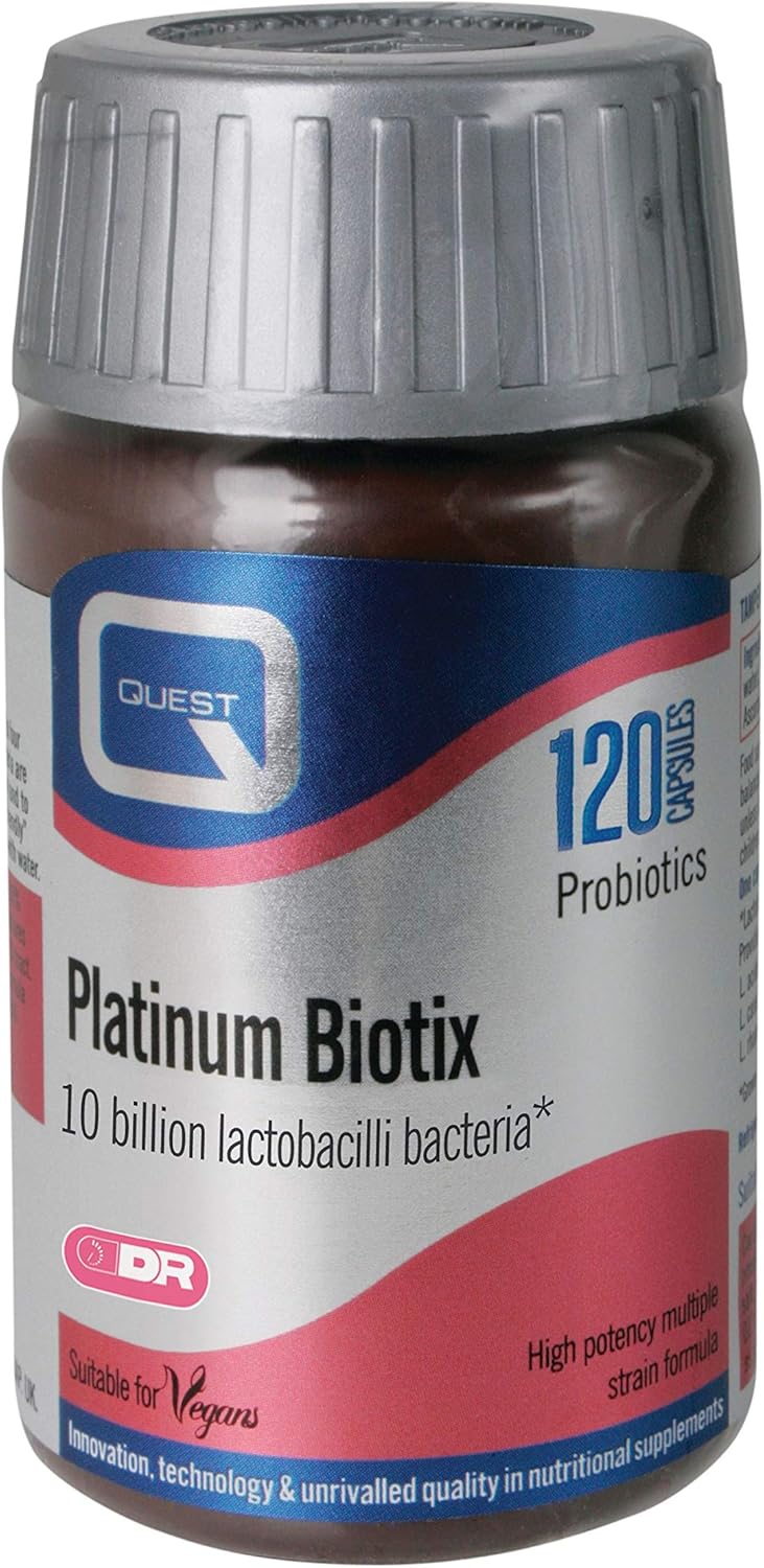 Quest Platinum Biotix Capsules 120 Capsules Amazon.co.uk Health
