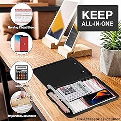 Sooez Clipboards with Storage, High Capacity Clip