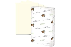 Hammermill Colored Paper, 20 lb Cream Printer Paper, 8.5 x 14-1 Ream (500 Sheets) - Made in the USA, Pastel Paper, 168040R