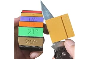 YEVVA Angle guiding maintaining guide wedges and 10° 11° 13° 15° 17° 21° 25° 28° Whetstone knife blade sharpener sharpening stone angle wedge.