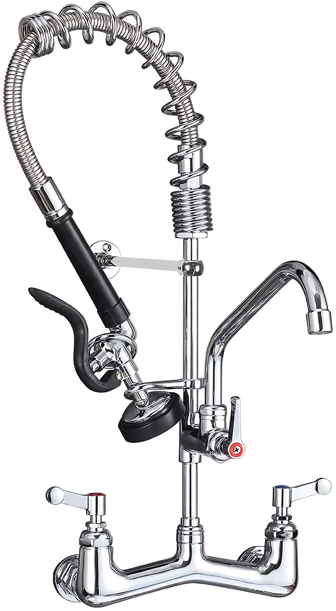 Buy IMLEZON Commercial Wall Kitchen Sink Faucet Brass Constructed