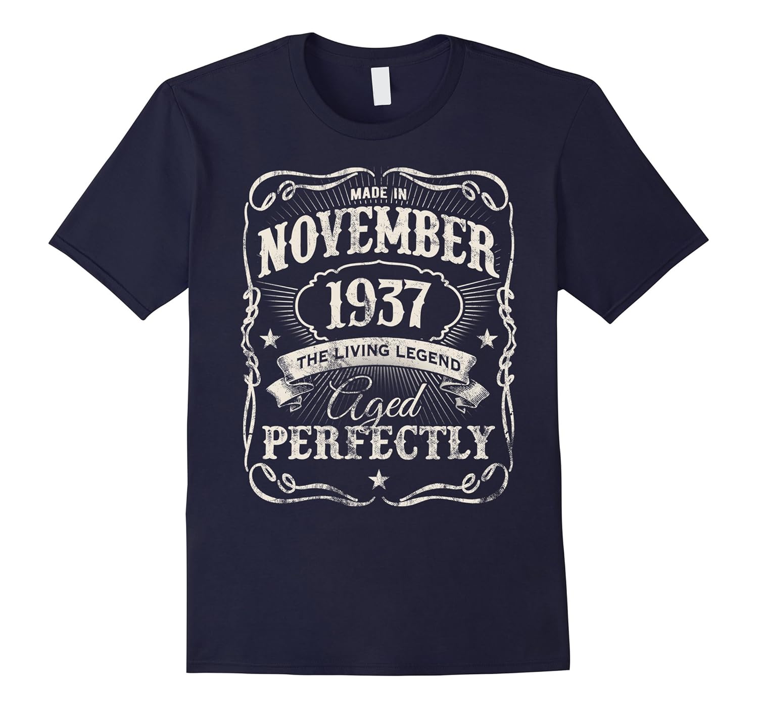 Legends Were Born In November 1937 Shirt 80th Birthday Gift-ANZ