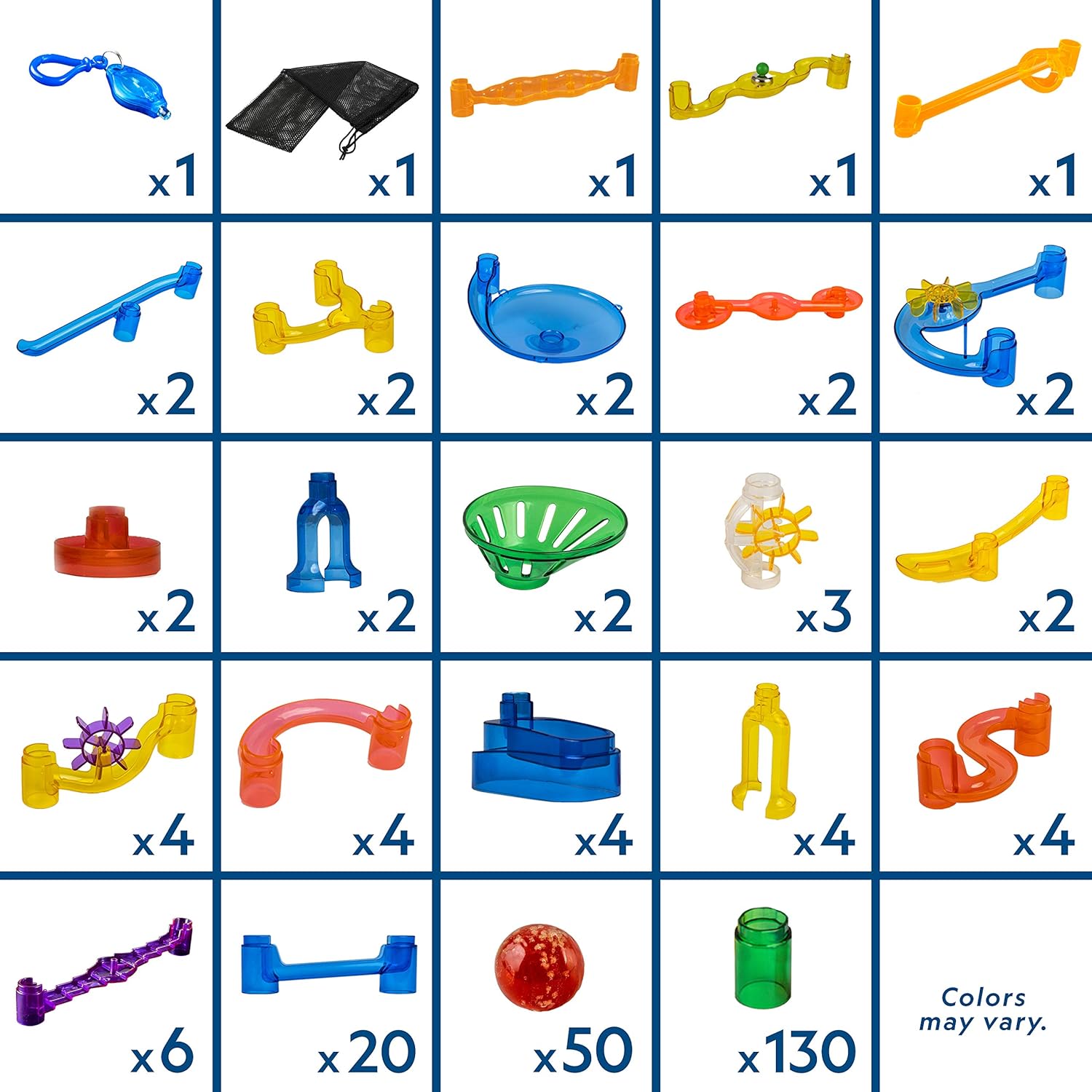 glow in the dark marble run